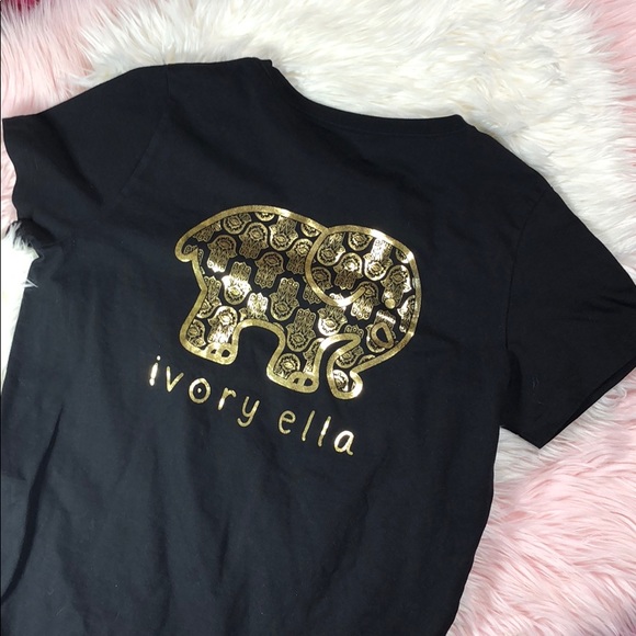 NWOT Limited Edition Ivory Ella Hamsa Tee Large - Picture 2 of 8